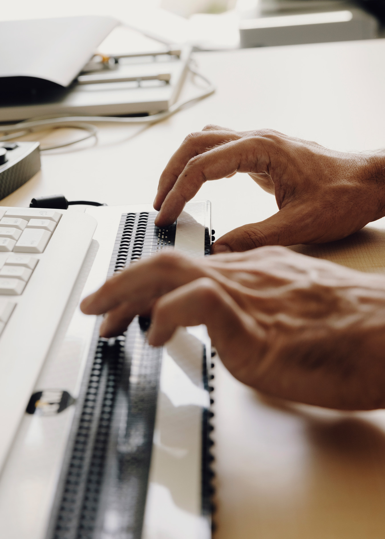 Screenreader Braille Tastatur