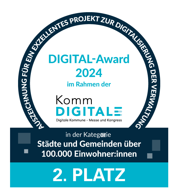 2. Platz Digital-Award 2024