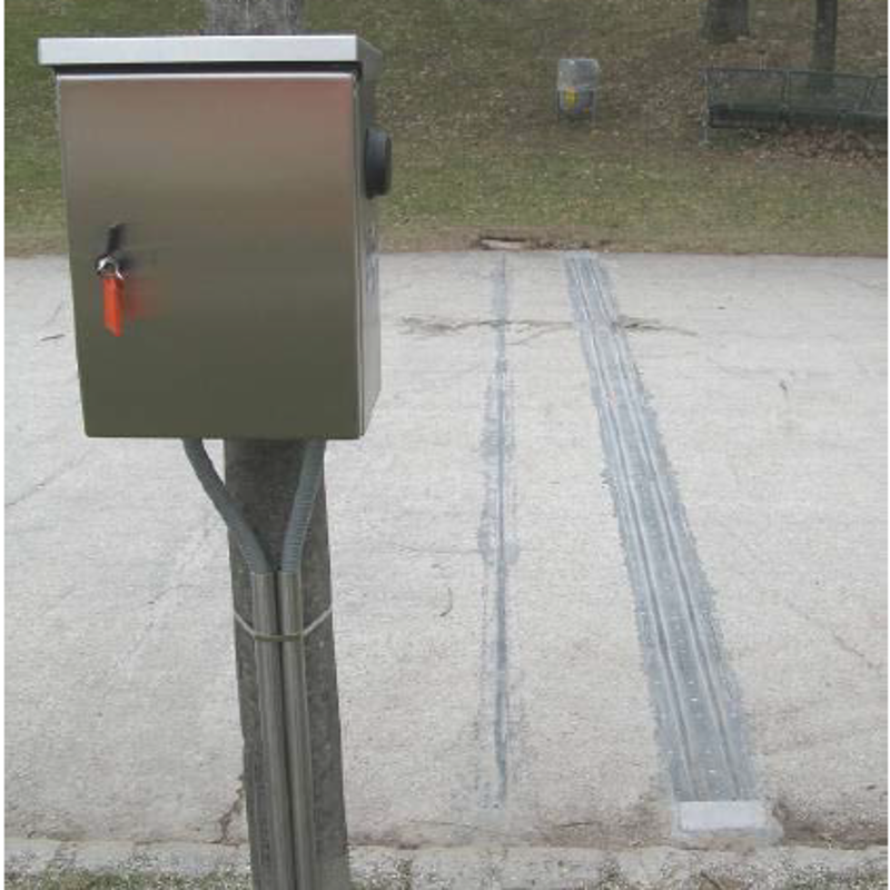 Beispiel einer Fahrrad-Zählstelle